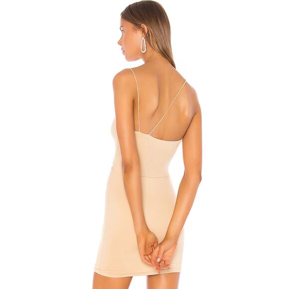 Superdown Raven Cut Out Dress in Nude NWT Size XS - Picture 3 of 3